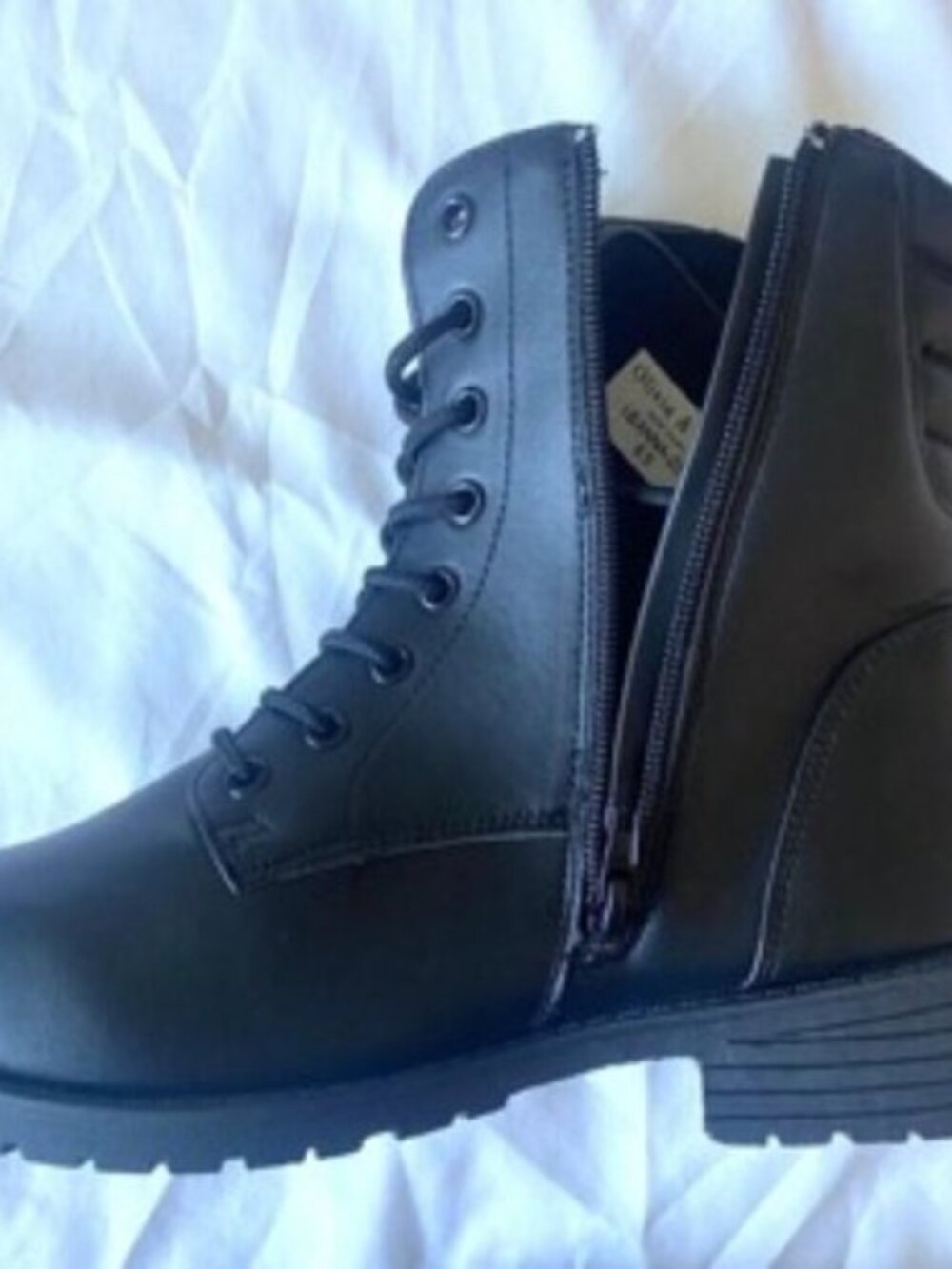 Oliva & Kate New York Leanna-22L Women's Boot Size 6.5 Black - Picture 3 of 6